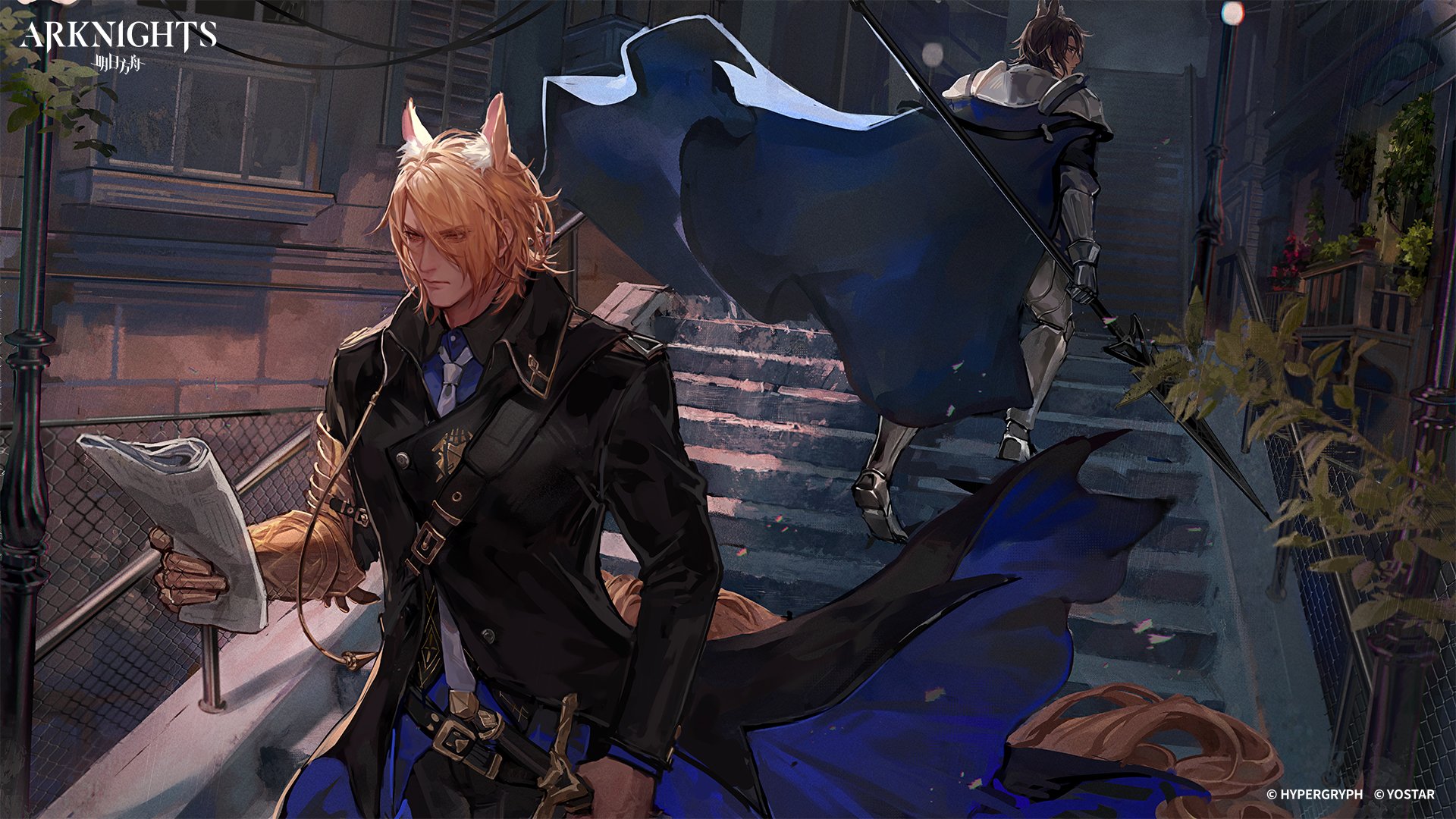 Download Młynar (Arknights) Video Game Arknights HD Wallpaper by Renos