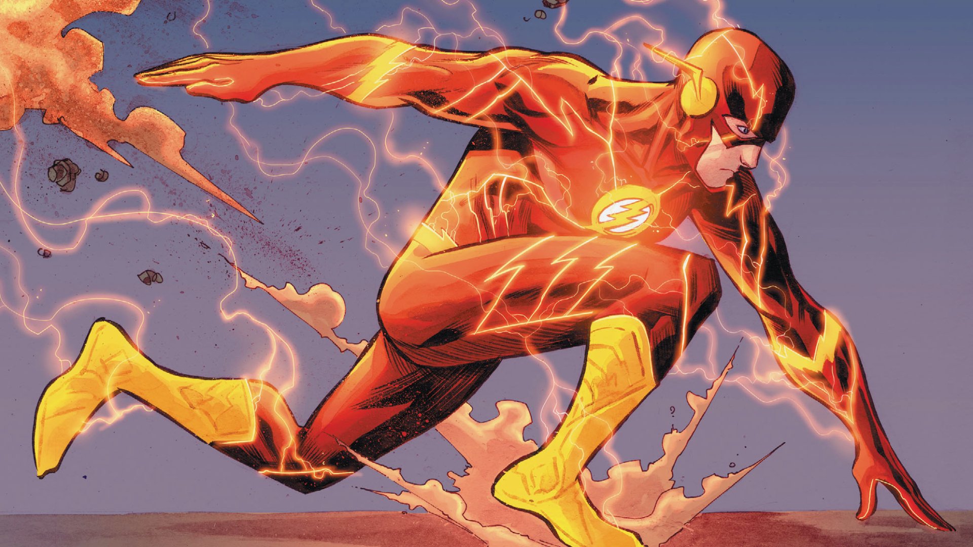Download Comic Flash HD Wallpaper by Francis Manapul