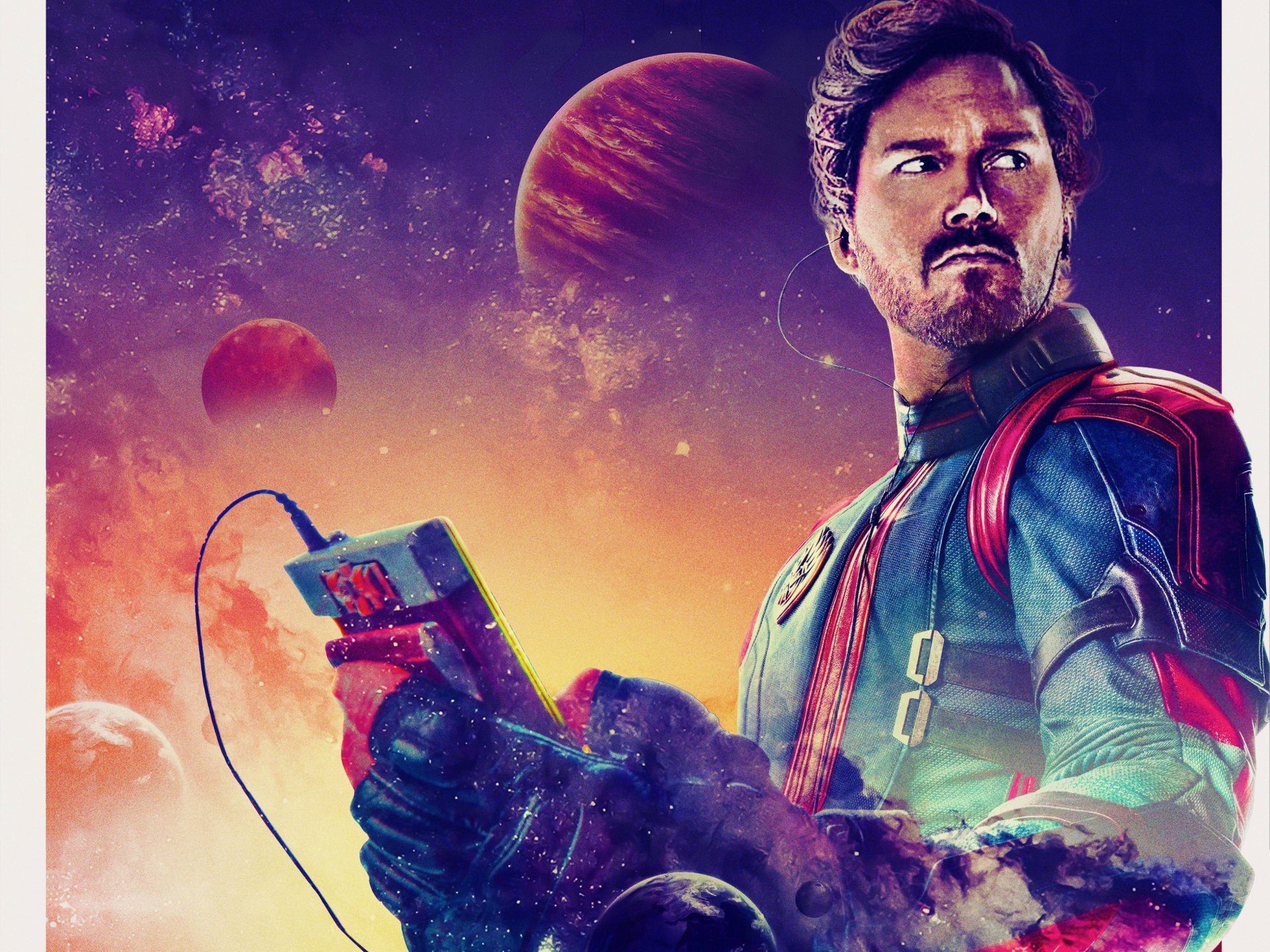 Download Chris Pratt Star Lord Movie Guardians Of The Galaxy Vol. 3 HD Wallpaper