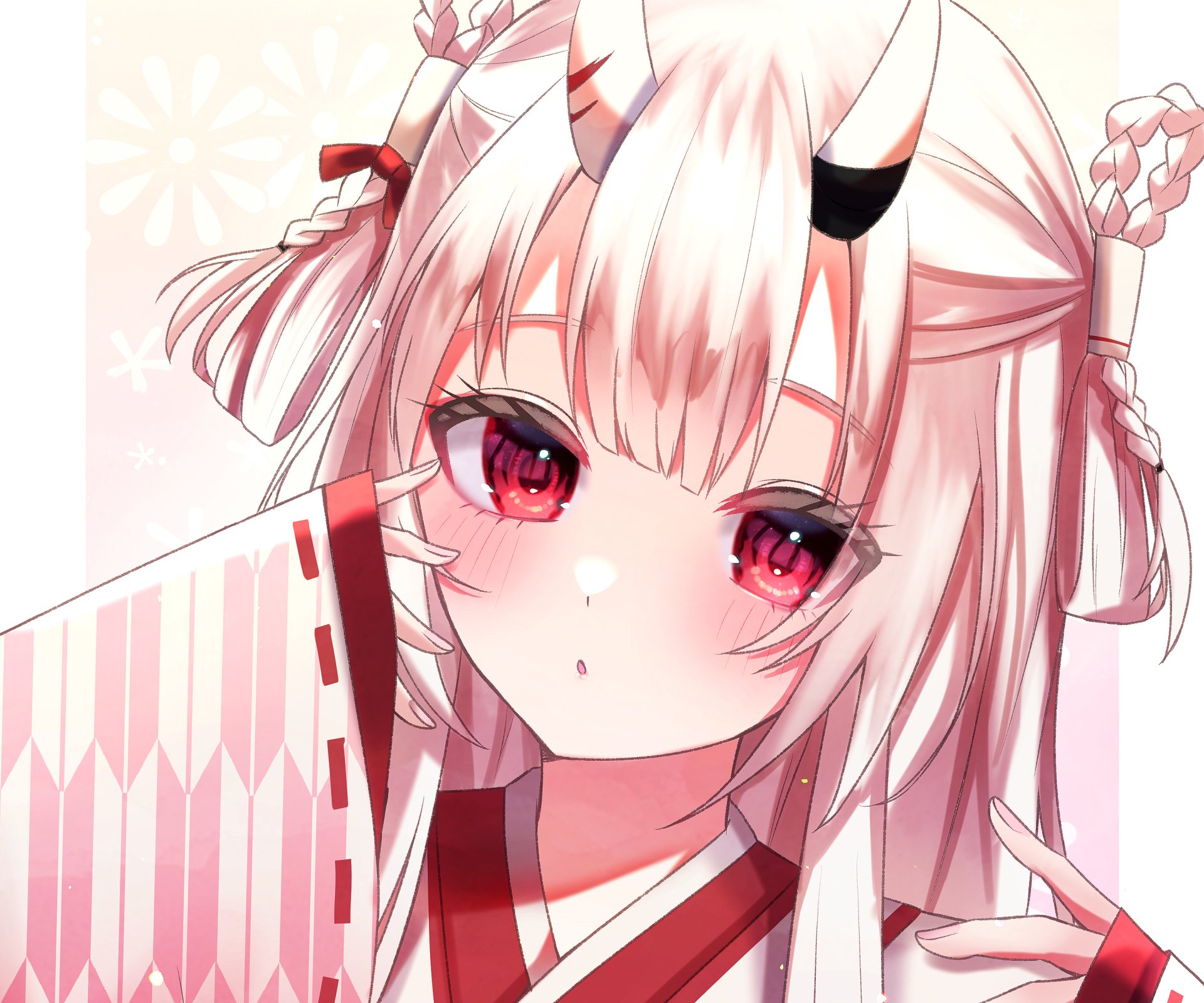 Download Hololive Nakiri Ayame Anime Virtual Youtuber HD Wallpaper by juni neu