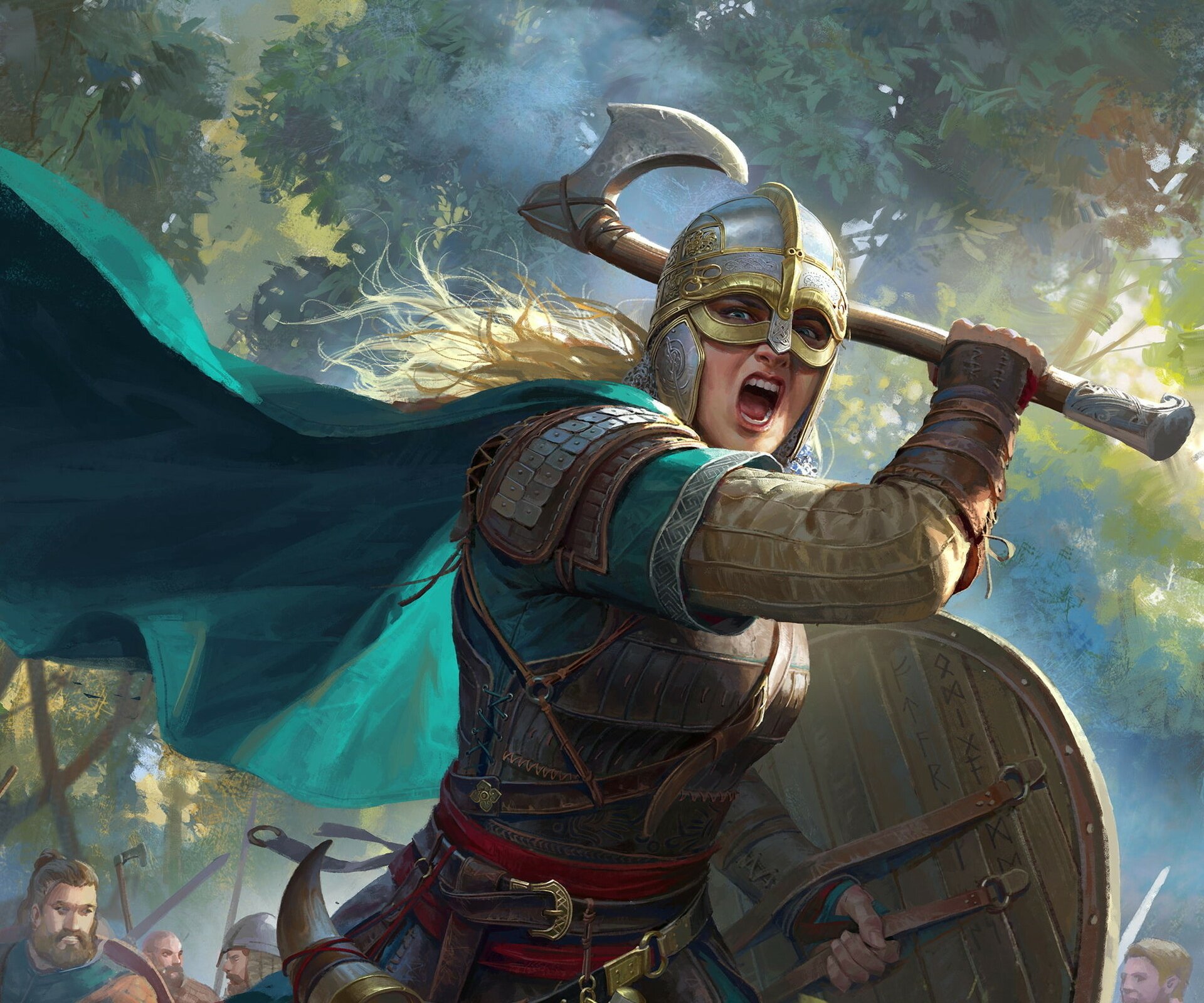 fantasy viking warriors