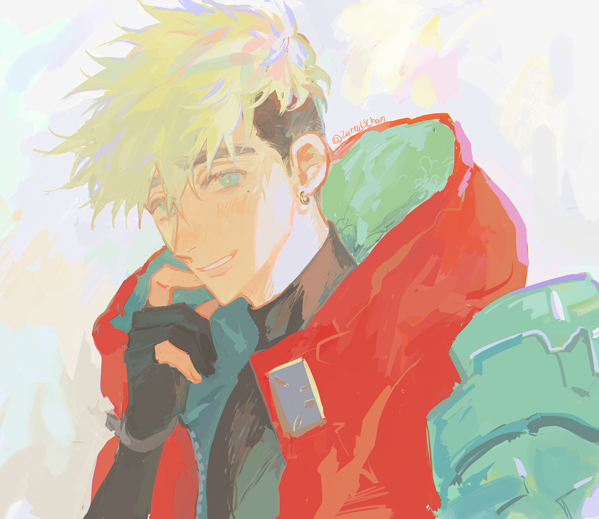 Download Vash The Stampede Anime Trigun Stampede HD Wallpaper by gratino1shi1