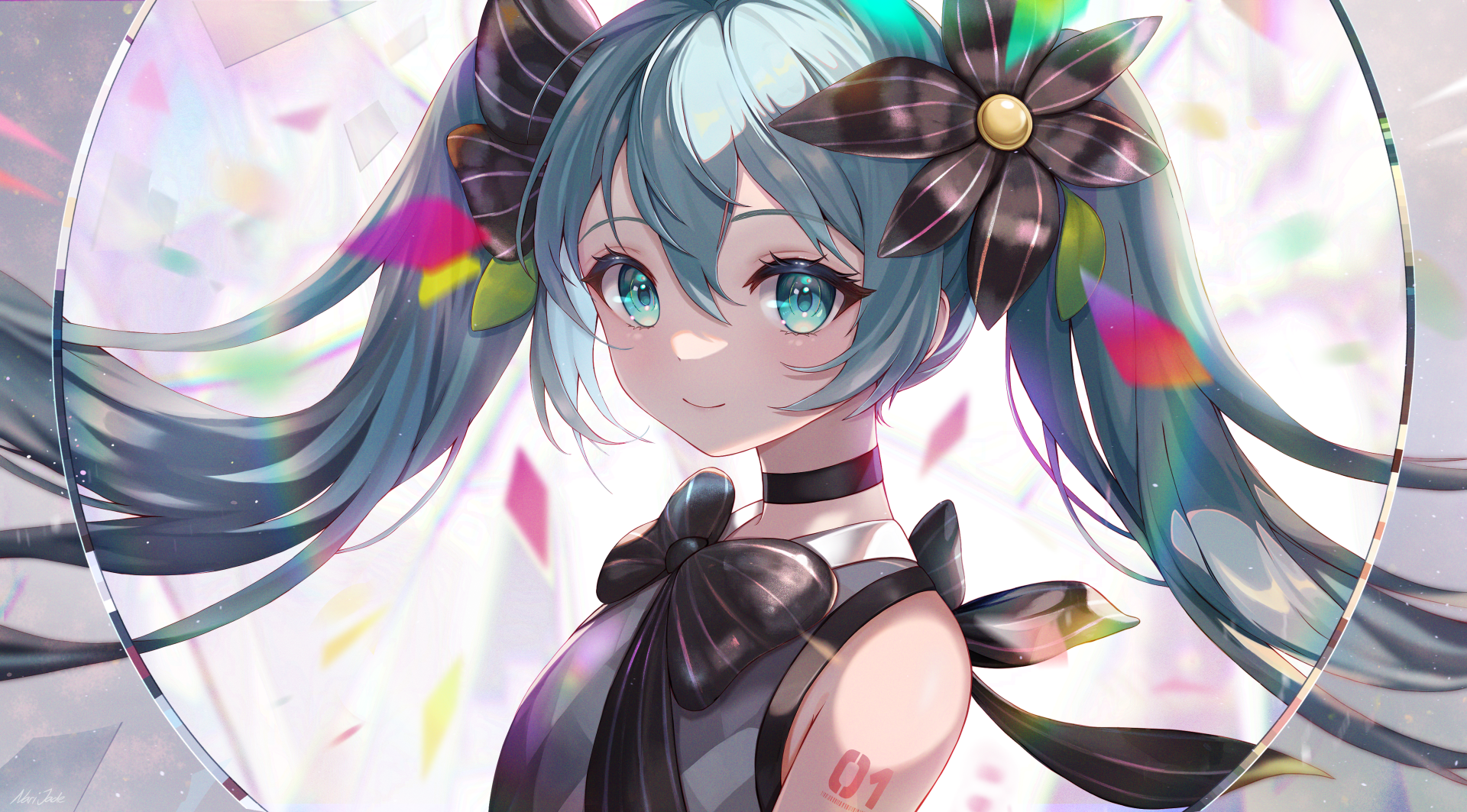 Мику человек. Мику 2023. Flower Vocaloid. Miku Art. Обои на рабочий стол Vocaloid Flower.