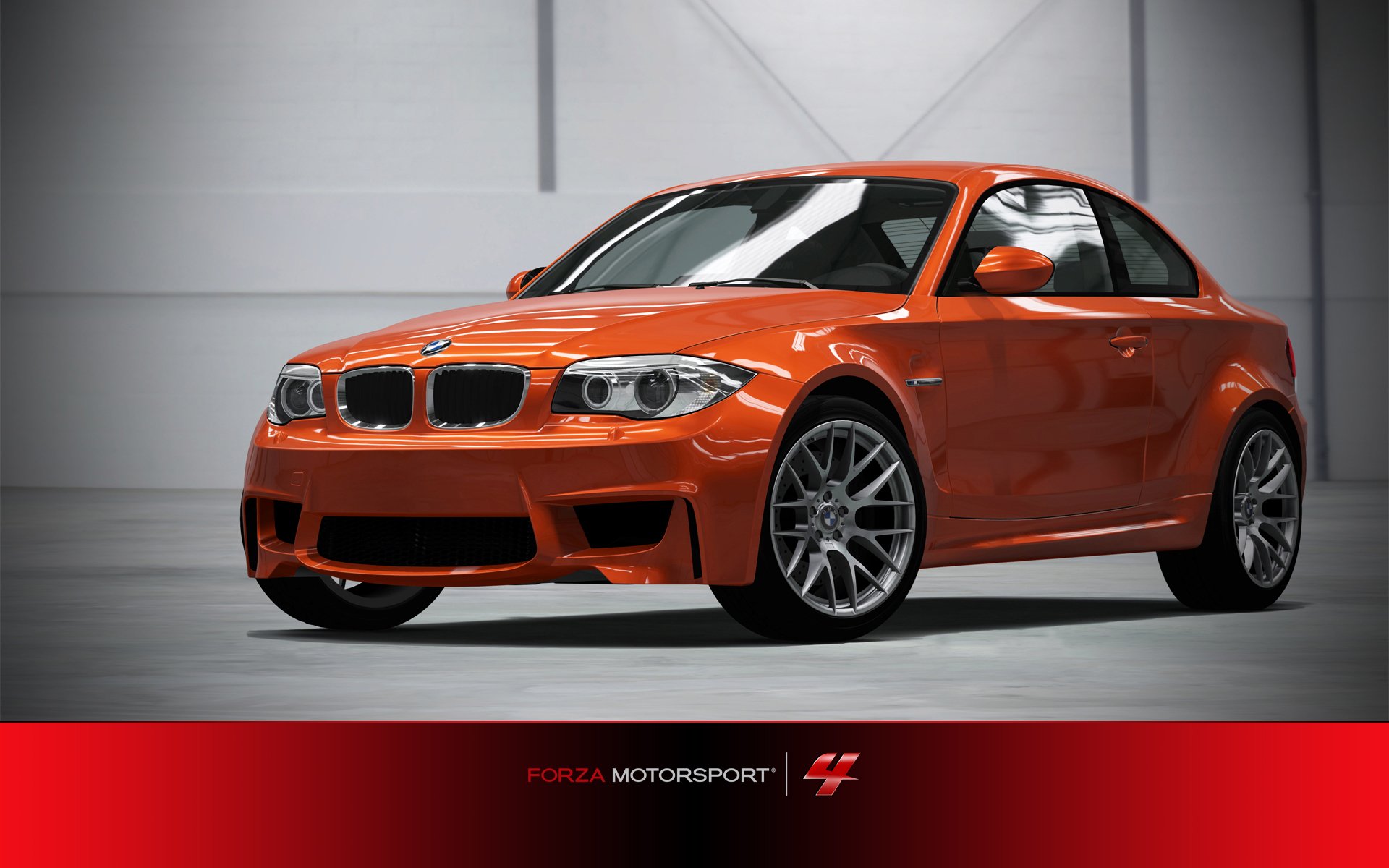 Download BMW 1M Video Game Forza Motorsport 4 HD Wallpaper
