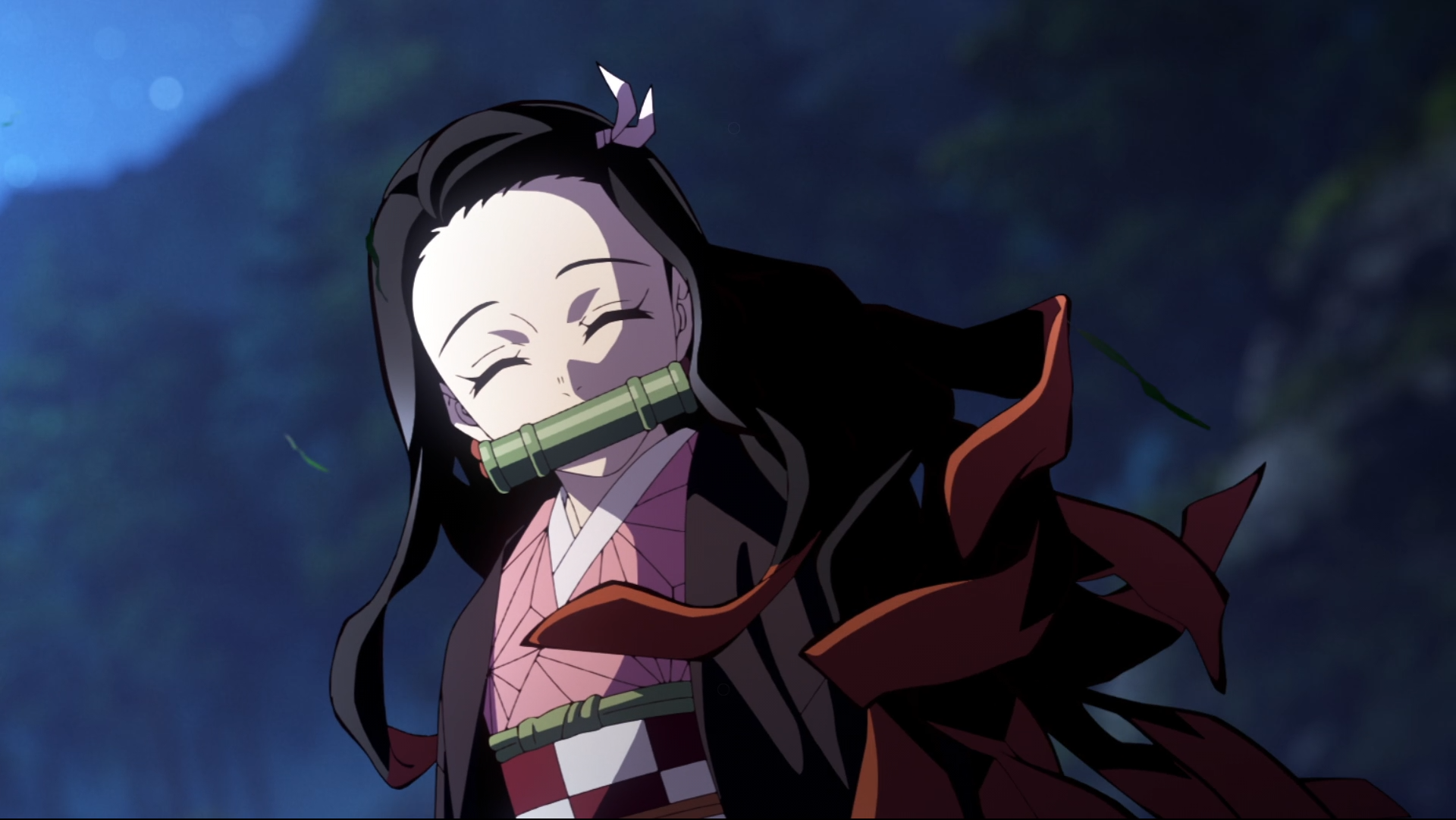 Nezuko Kamado HD Wallpaper Stunning Demon Slayer Anime Art 