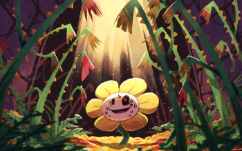 Omega Flowey Hd Wallpaper