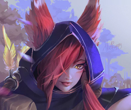  Xayah - League of Legends by ThePoppy