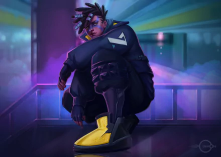  Ekko True Damage by Anna Onion