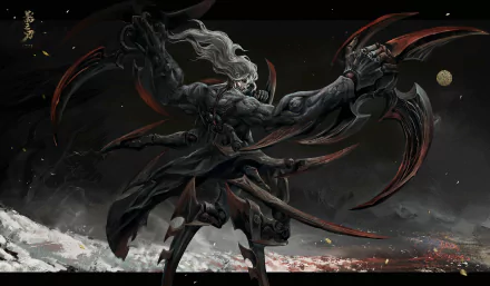 dark warrior HD Desktop Wallpaper | Background Image