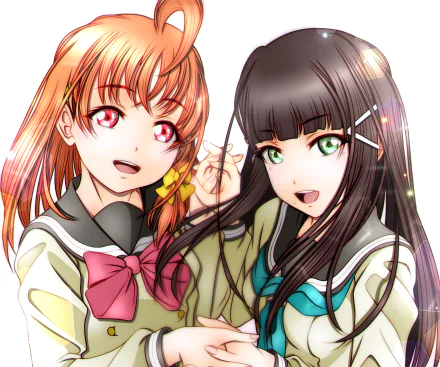  Chika Takami &amp; Dia Kurosawa by 美波