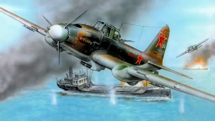 military Ilyushin Il-2 HD Desktop Wallpaper | Background Image