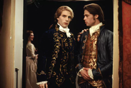 Tom Cruise Brad Pitt movie Interview with the Vampire: The Vampire Chronicles HD Desktop Wallpaper | Background Image