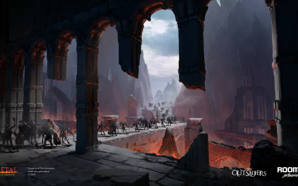 video game Metal: Hellsinger HD Desktop Wallpaper | Background Image