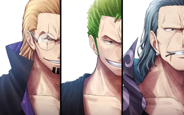 Benn Beckman Roronoa Zoro Silvers Rayleigh Anime One Piece HD Desktop Wallpaper | Background Image