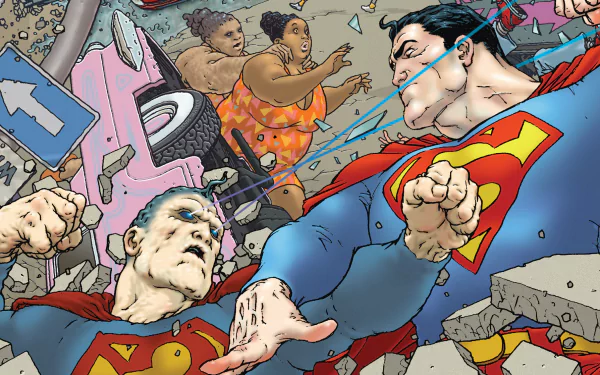 Comic All Star Superman HD Desktop Wallpaper | Background Image