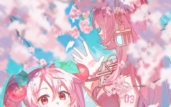 Anime Vocaloid Hatsune Miku Luka Megurine HD Wallpaper | Background Image