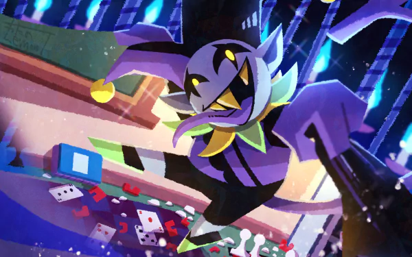 Jevil (Deltarune) video game deltarune HD Desktop Wallpaper | Background Image