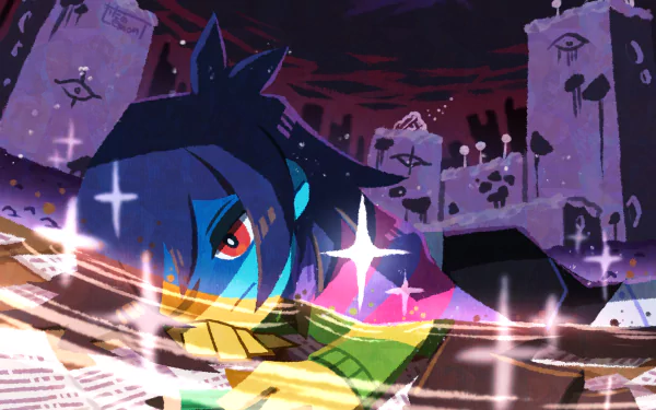 Kris (deltarune) video game deltarune HD Desktop Wallpaper | Background Image