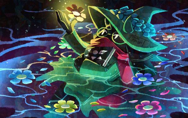 Ralsei (deltarune) video game deltarune HD Desktop Wallpaper | Background Image