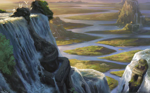 fantasy landscape fantasy landscape HD Desktop Wallpaper | Background Image