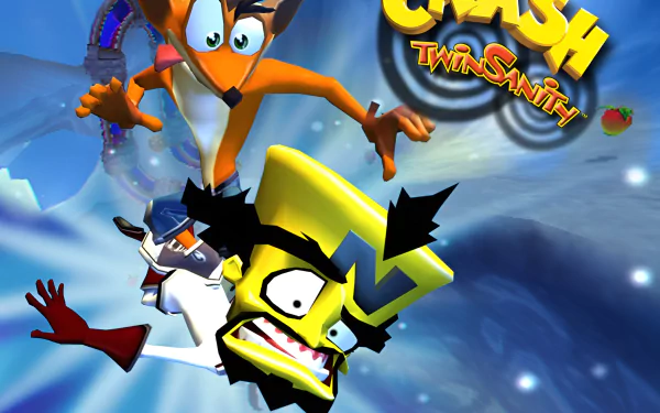 PlayStation 2 ice Crash Bandicoot Crash Bandicoot (Character) Neo Cortex (Crash Bandicoot) video game Crash Twinsanity HD Desktop Wallpaper | Background Image