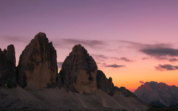 nature Tre Cime di Lavaredo HD Desktop Wallpaper | Background Image