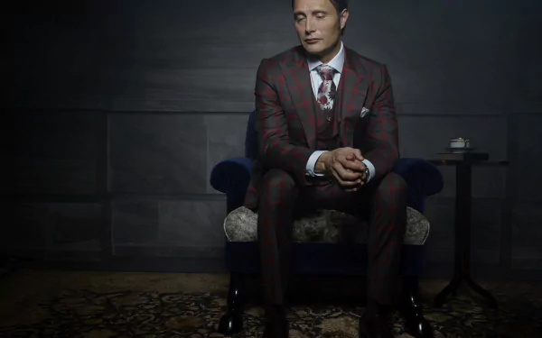 Mads Mikkelsen Hannibal Lecter TV Show Hannibal HD Desktop Wallpaper | Background Image