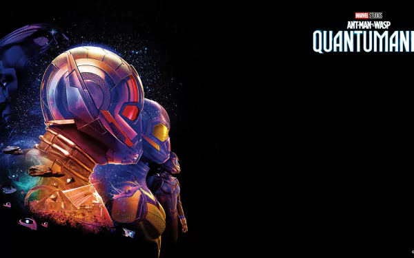 Ant-Man and The Wasp: Quantumania movie themed HD desktop wallpaper and background.