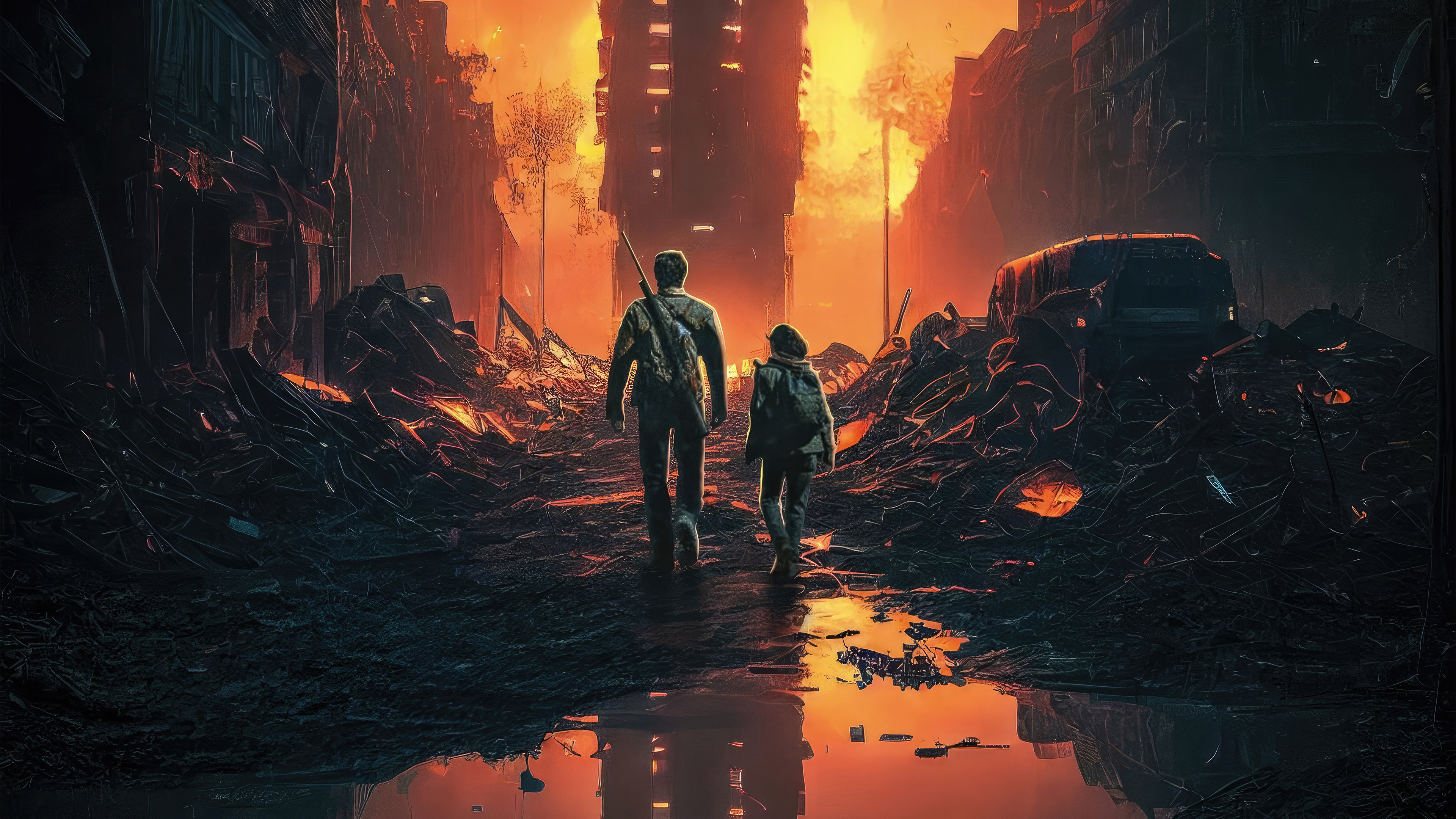 Premium AI Image  The last of us wallpapers and images