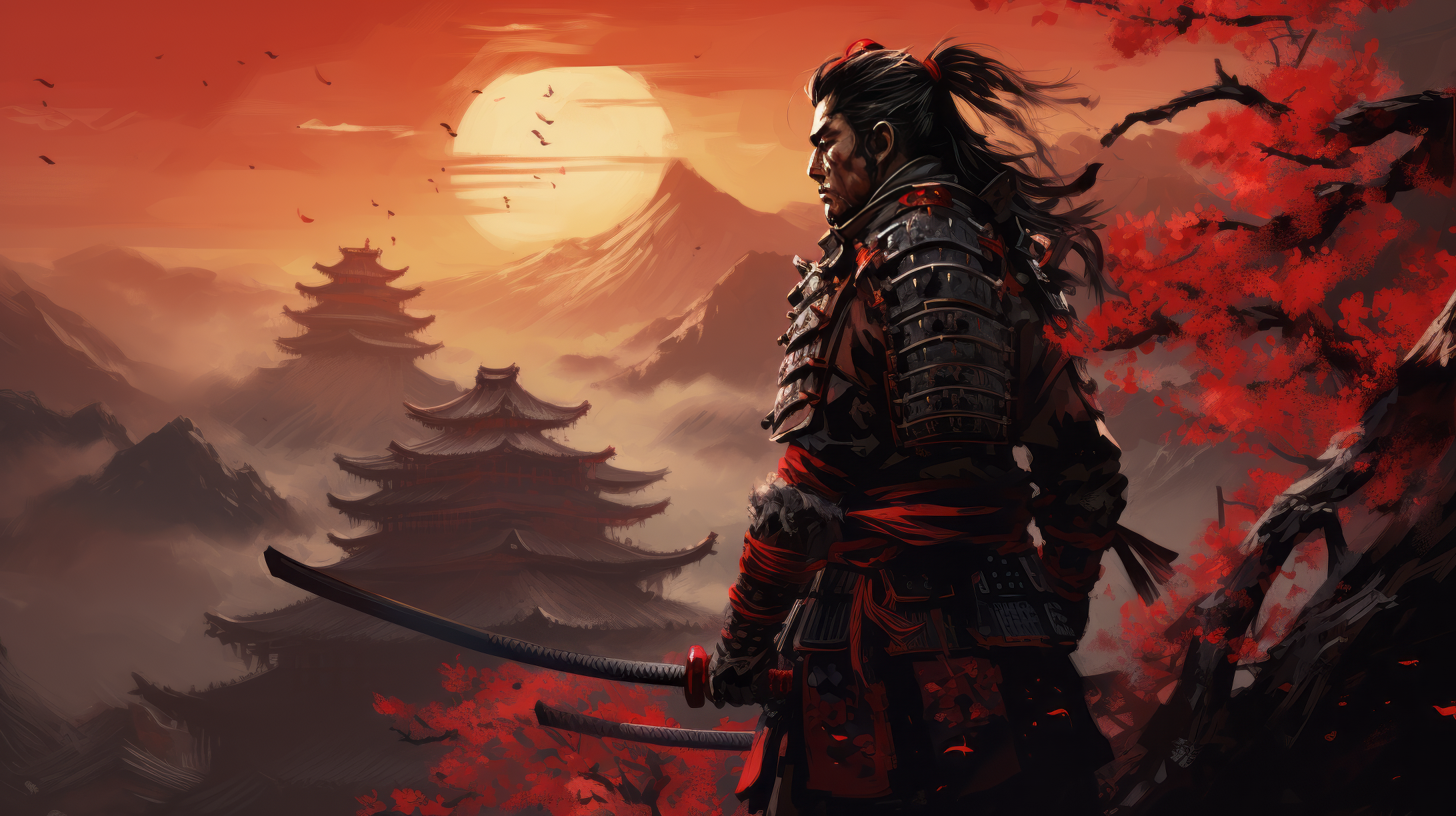 samurai armor wallpaper hd