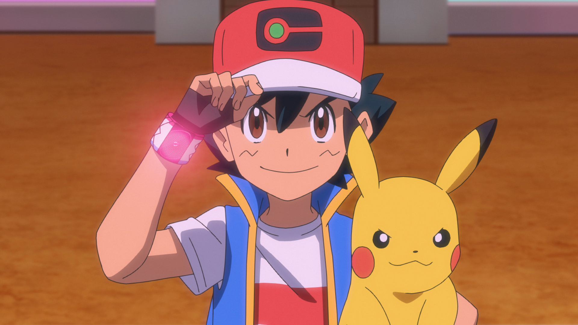 Ash Ketchum, yes he is doing Red's pose and I did copy it : r/pokemon