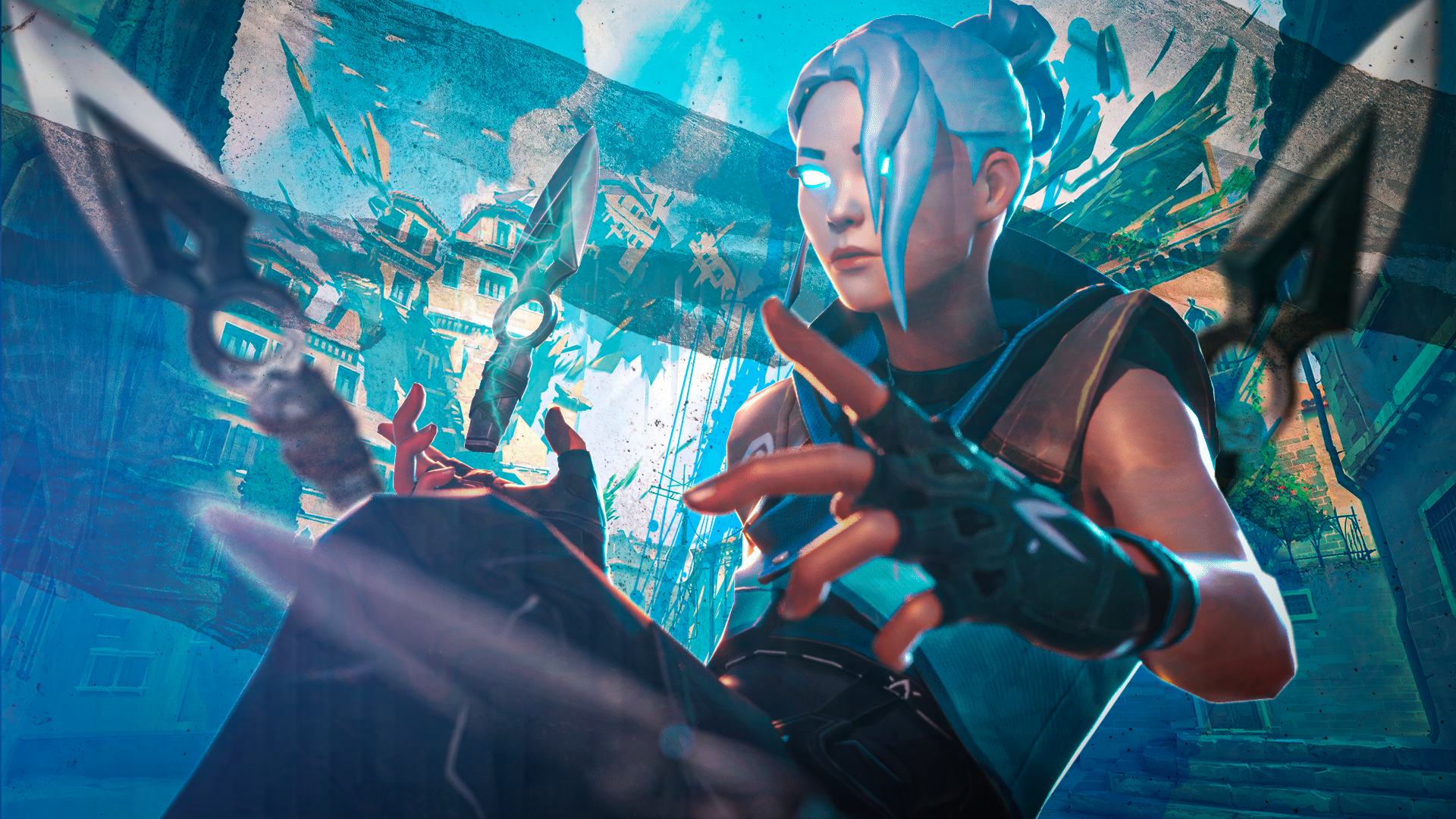 Jett Valorant background by Zhranx15