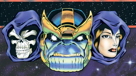 Comic The Thanos Quest HD Desktop Wallpaper | Background Image