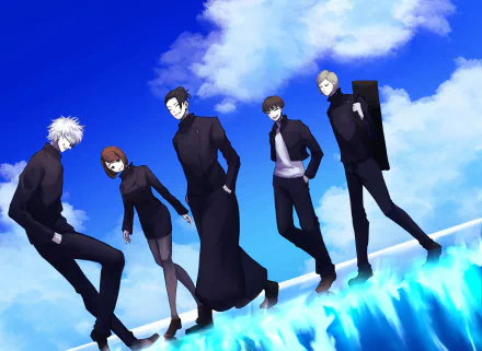 Kento Nanami Yu Haibara Suguru Geto Shoko Ieiri Satoru Gojo Anime Jujutsu Kaisen Gojo & Geto HD Desktop Wallpaper | Background Image