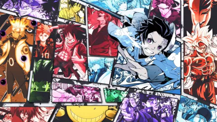  Naruto Tanjiro Asta Goku Ichigo Gon Gintoki