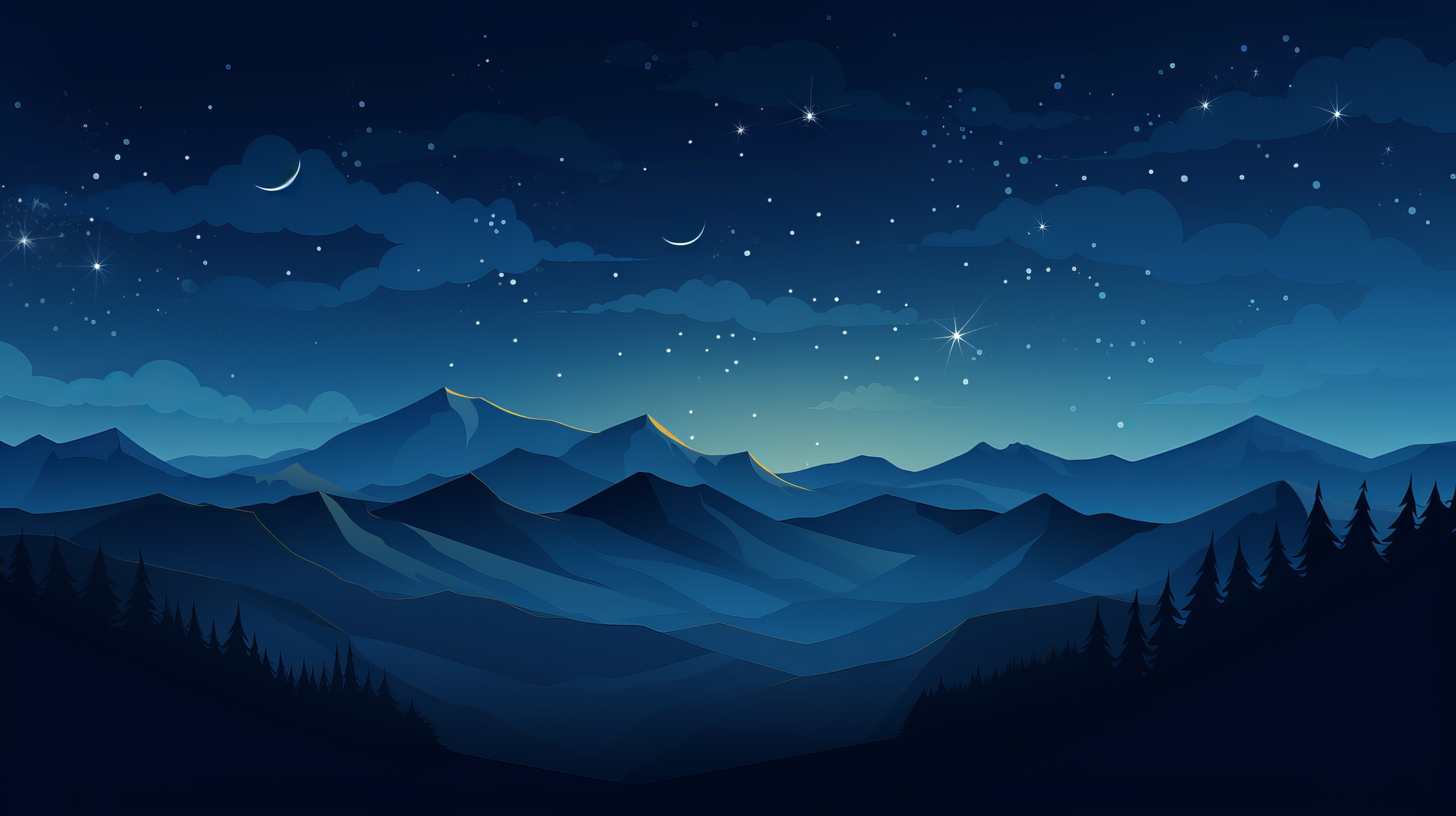 Minimal Landscape wallpaper 8k [7680x4320]