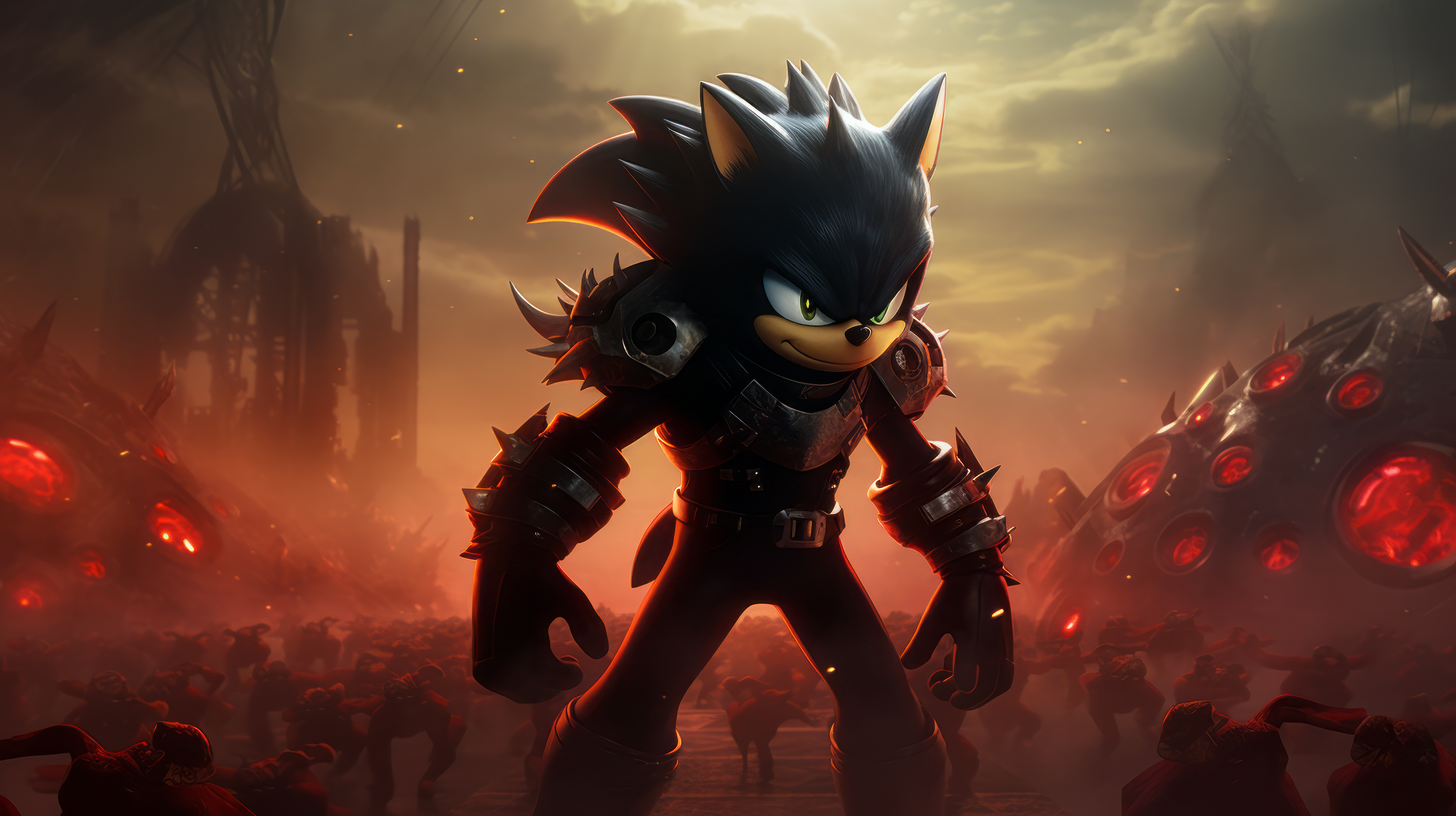 100+] Dark Sonic Wallpapers