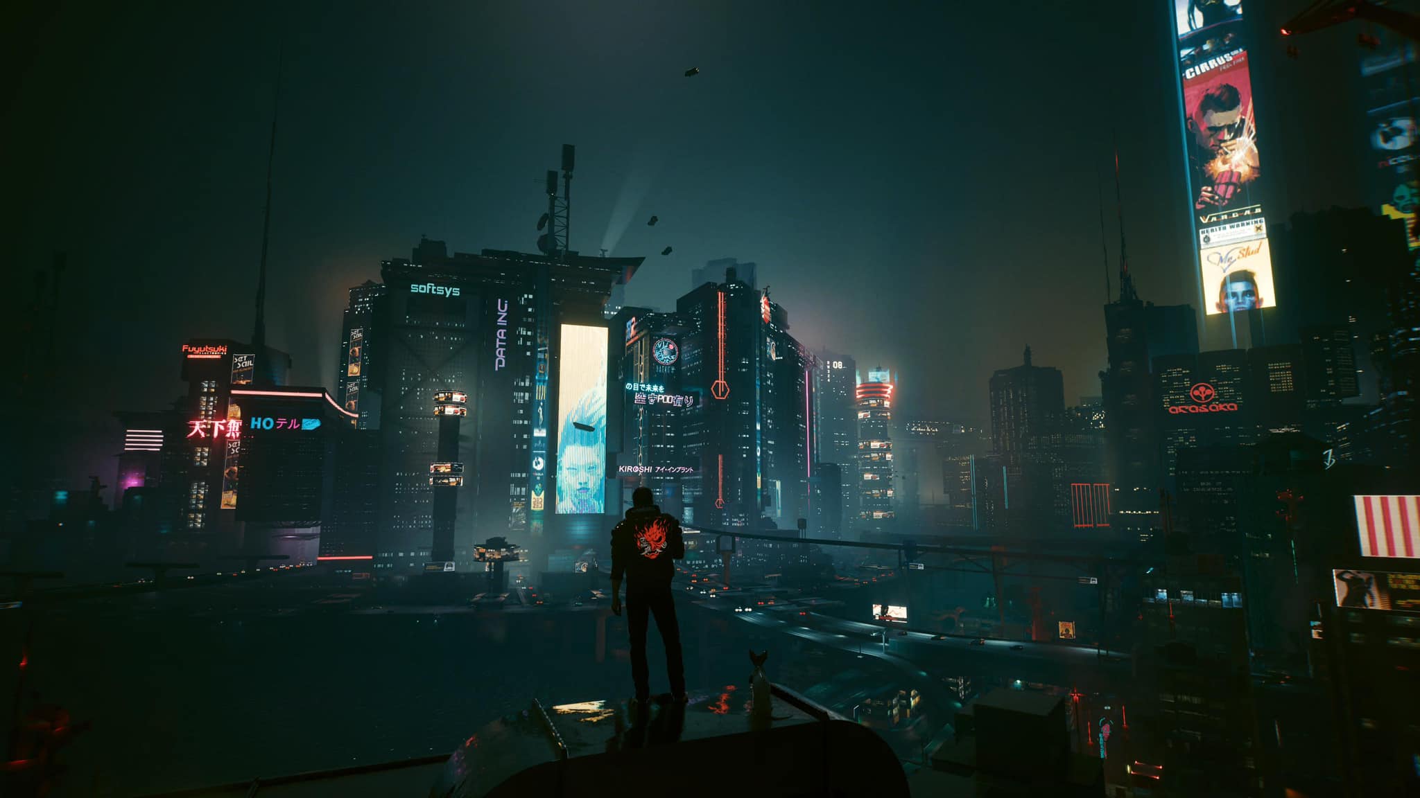 cyberpunk,wallpaper, backgroud, city, night, 4k