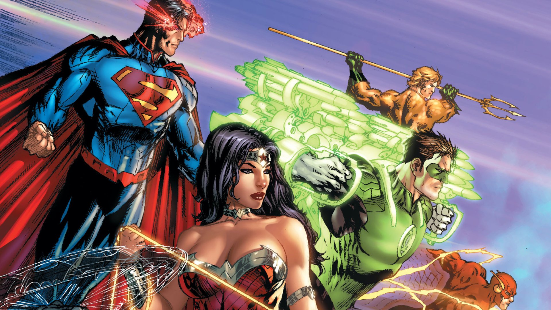 Download Comic Justice League HD Wallpaper