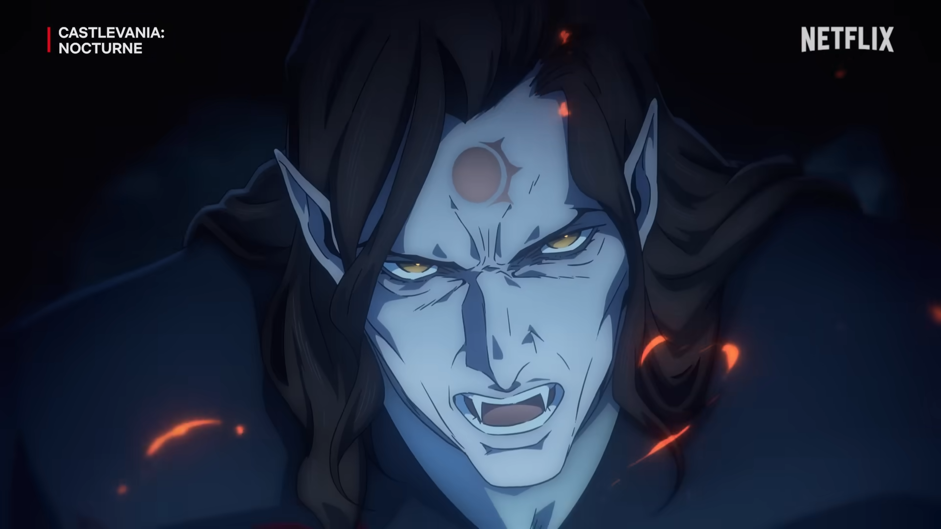 Castlevania Nocturne HD Wallpaper - Enigmatic Vampire Antagonist