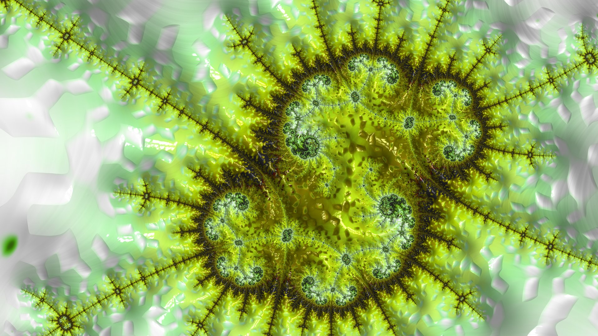 8k Trippy Psychedelic Fractal Wallpaper by Dr-Pen