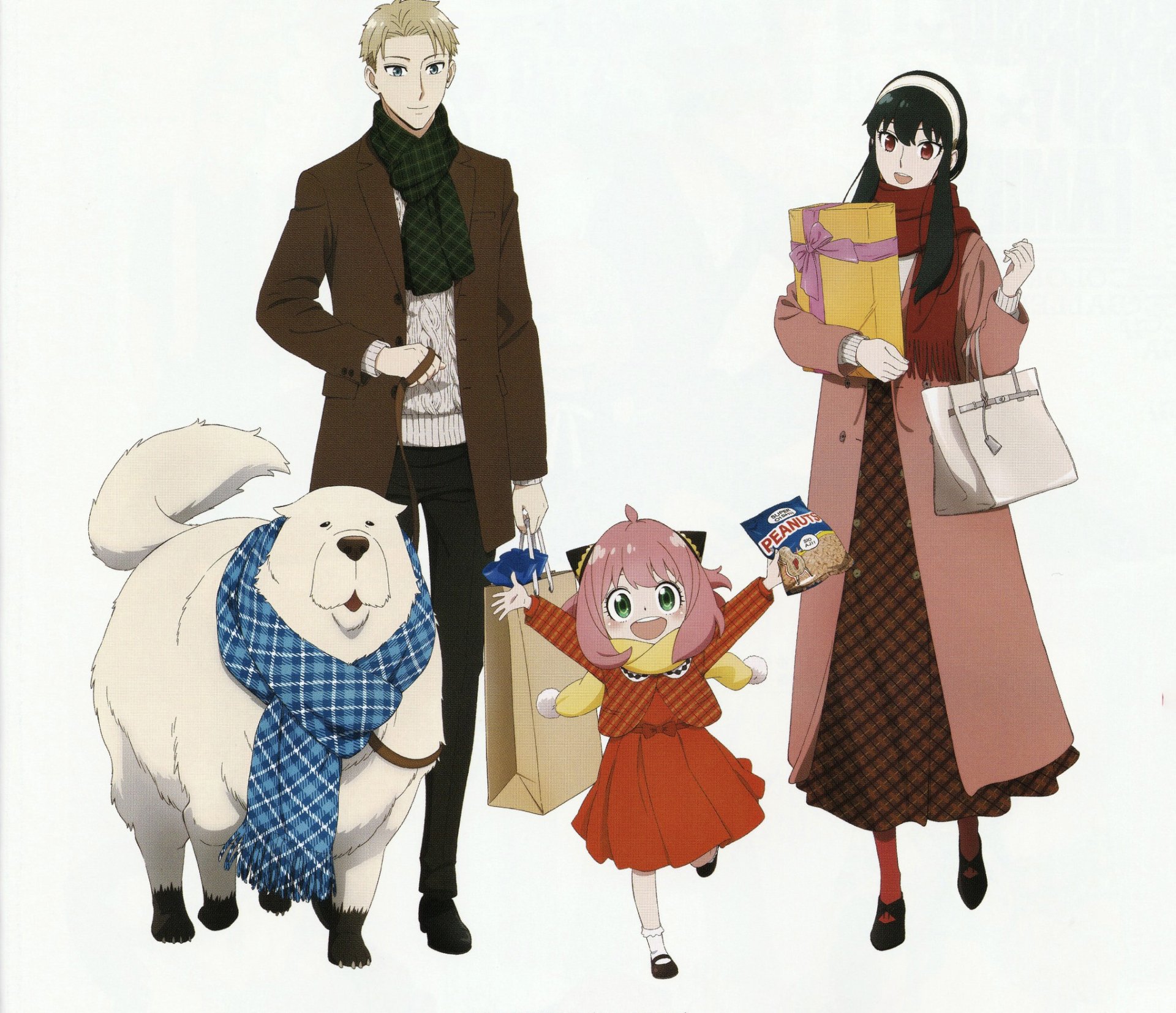 Download Loid Forger Anya Forger Yor Forger Bond (Spy X Family) Anime Spy X Family HD Wallpaper