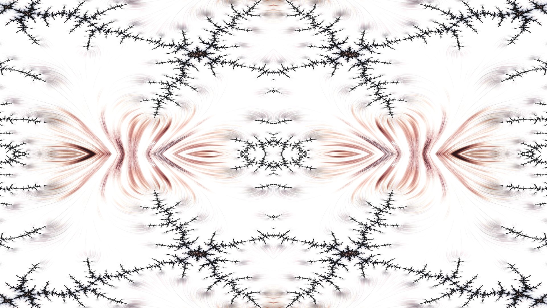 Trippy Psychedelic Fractal Wallpaper by Dr-Pen