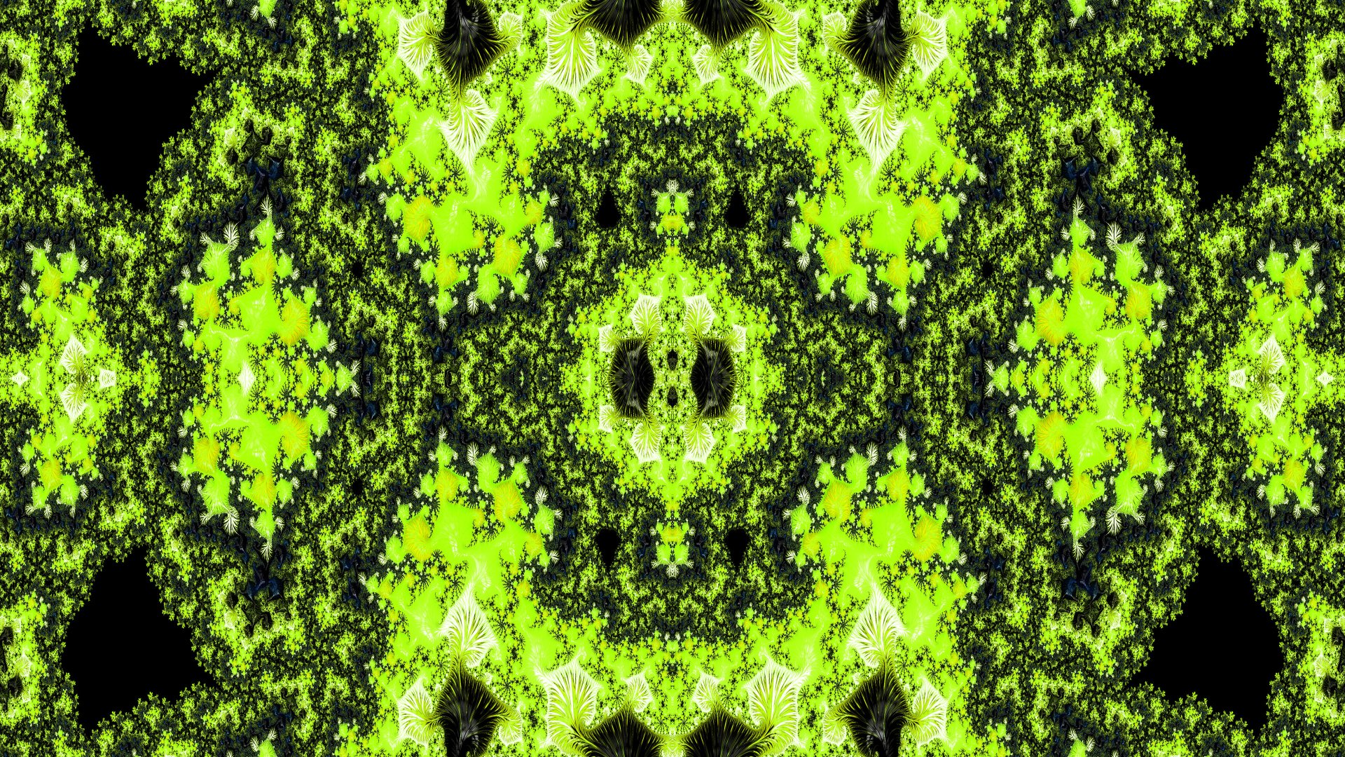 Trippy Psychedelic Fractal Wallpaper by Dr-Pen