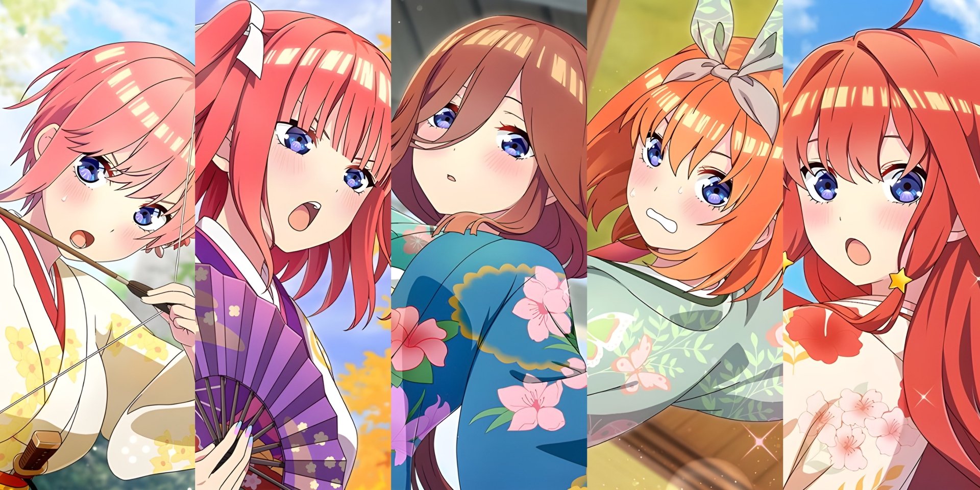 The Quintessential Quintuplets HD Wallpaper: Nakano Sisters. Enjoy!