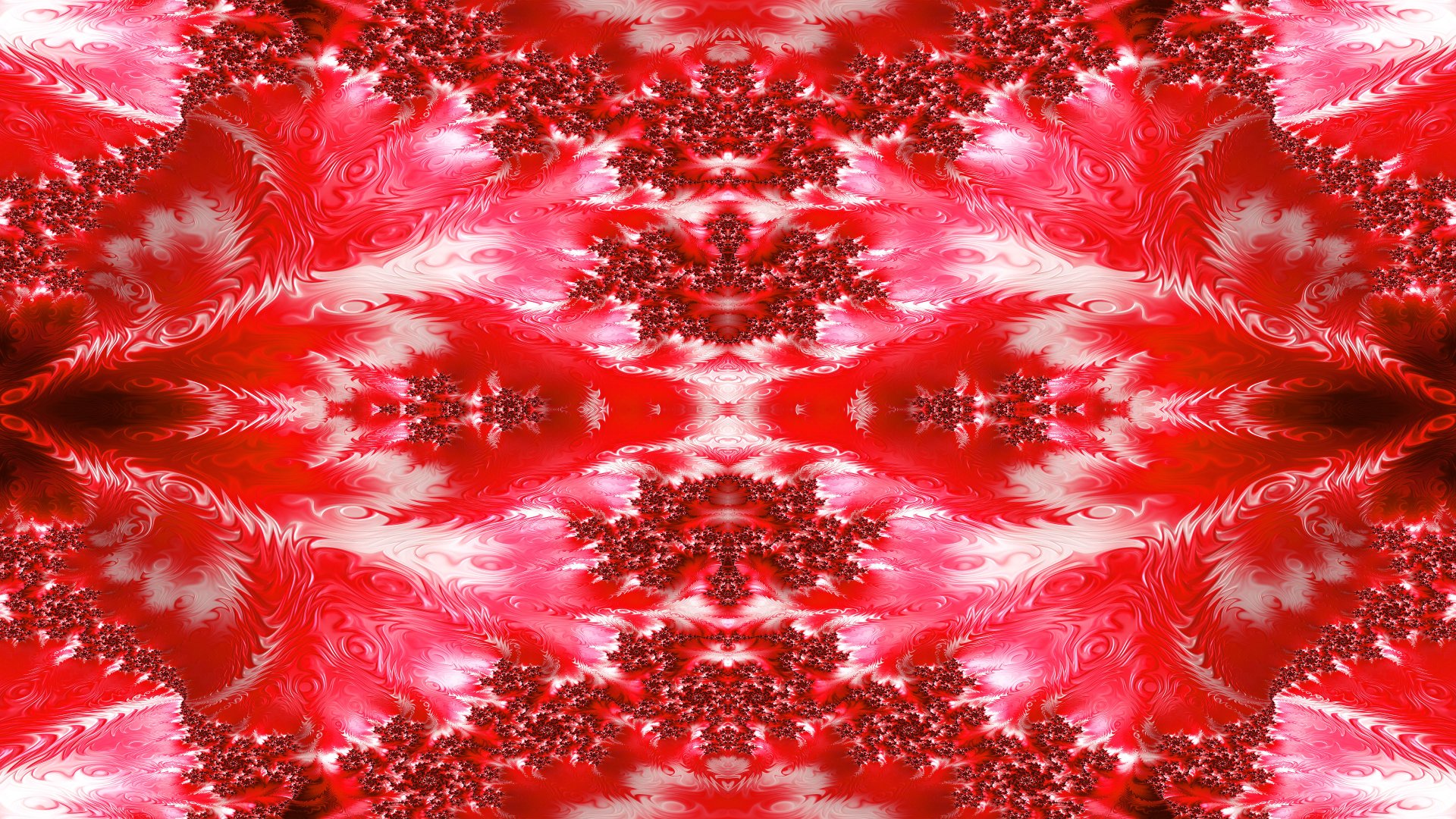 Trippy Psychedelic Fractal Wallpaper by Dr-Pen