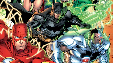 Comic Justice League HD Desktop Wallpaper | Background Image