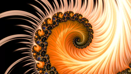  8k Trippy Psychedelic Fractal Wallpaper