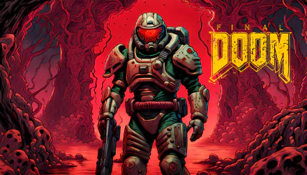 Doom video game Final Doom Doomguy HD Desktop Wallpaper | Background Image