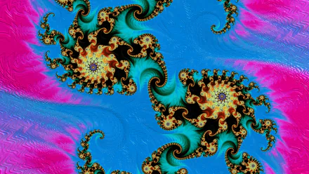  8k Trippy Psychedelic Fractal Wallpaper
